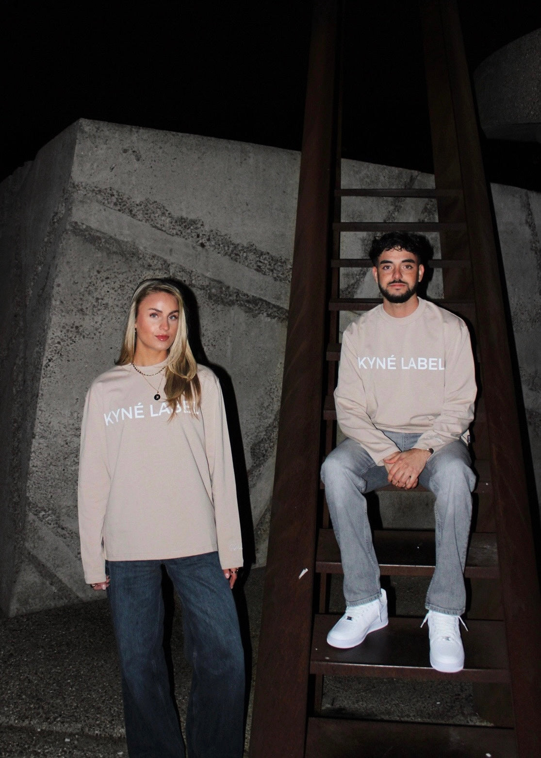 KYNE LONGSLEEVE STONEBEIGE