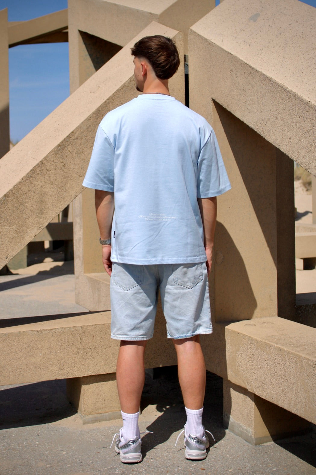 KYNELABEL TEE LIGHT BLUE