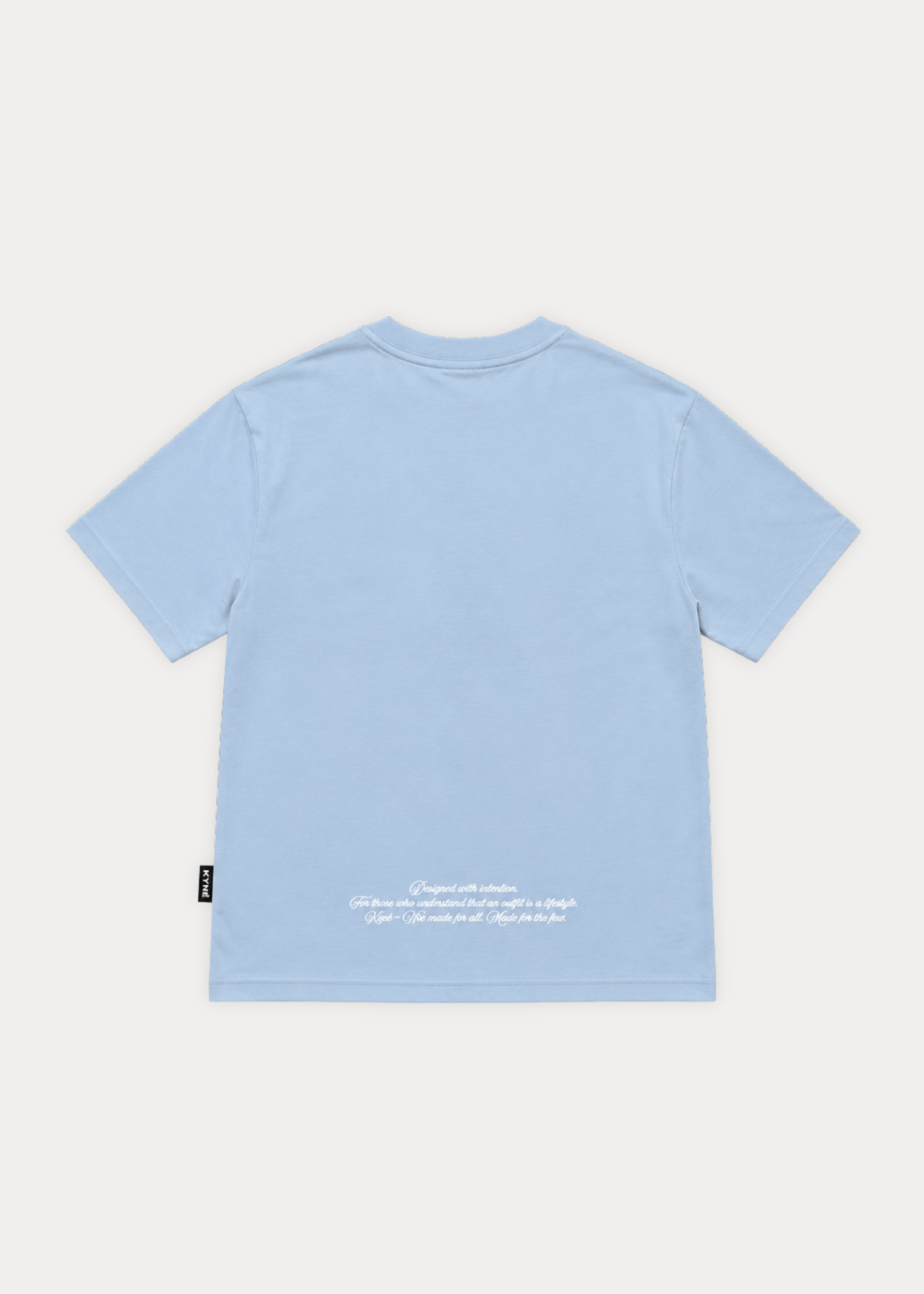 KYNELABEL TEE LIGHT BLUE