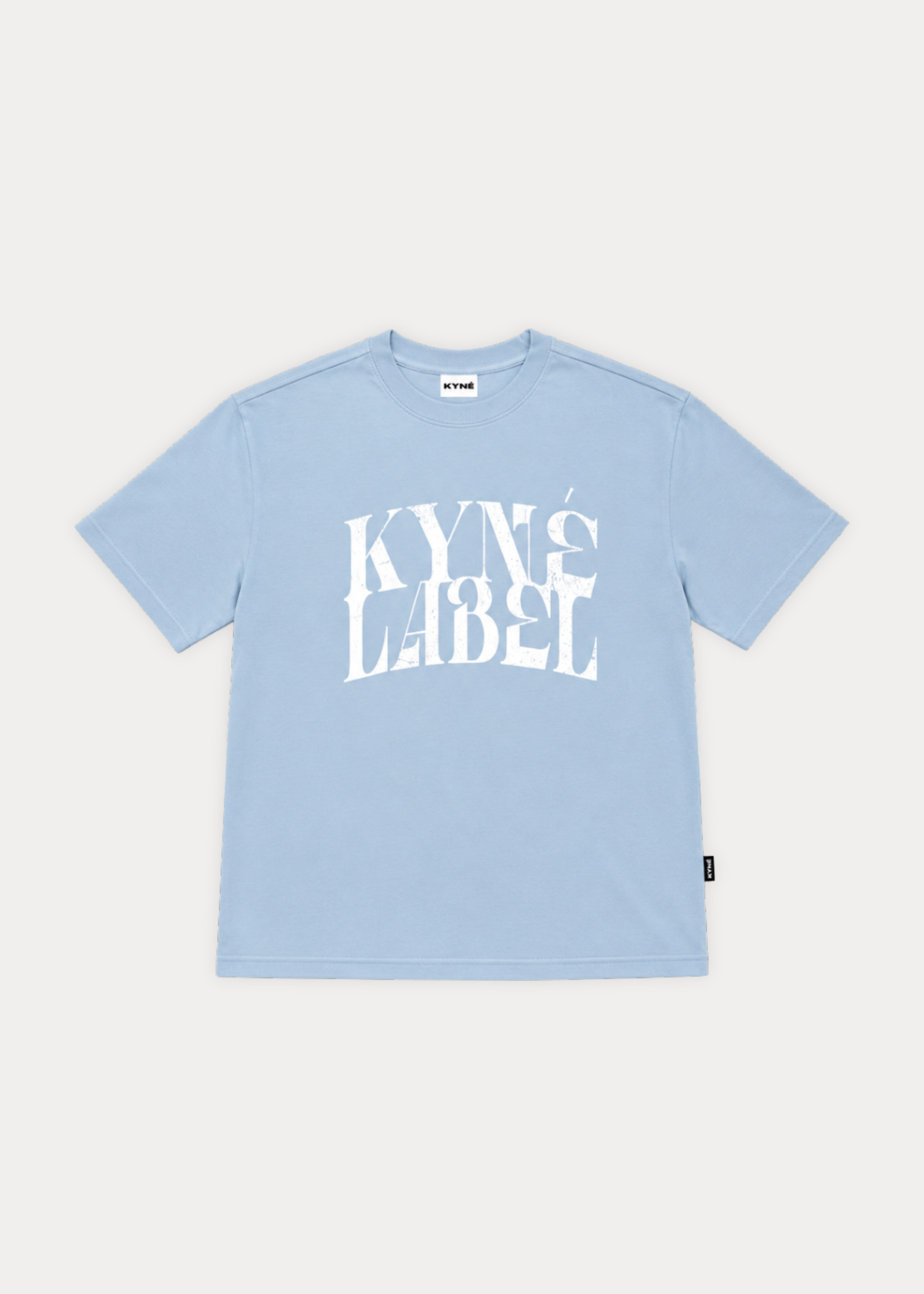 KYNELABEL TEE LIGHT BLUE